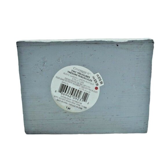 Celebrate it! Tiny Treasures Rustic Garden Structure 6 inch Red Barn Building - Picture 5 of 6